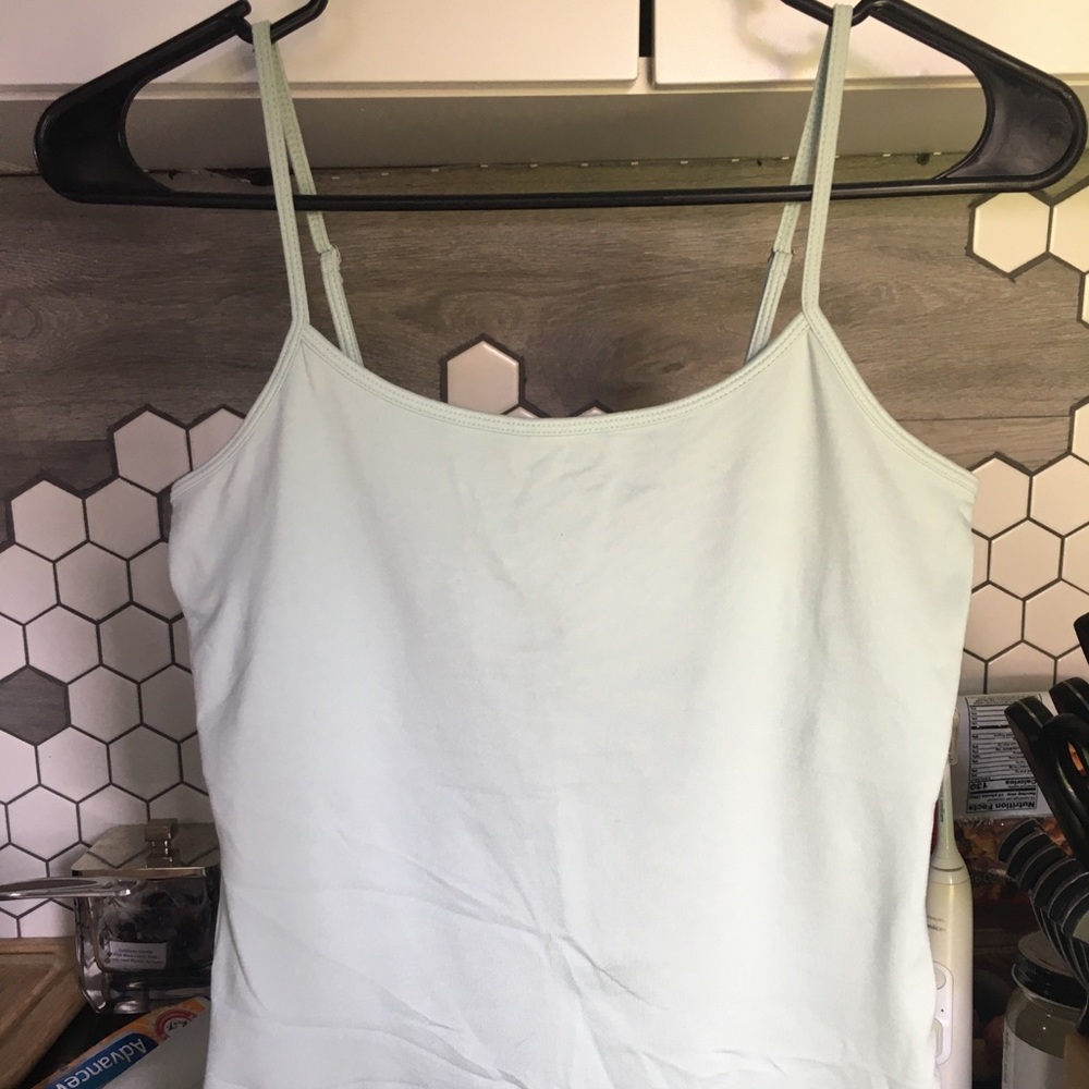 White House Black Market Seafoam Camisole